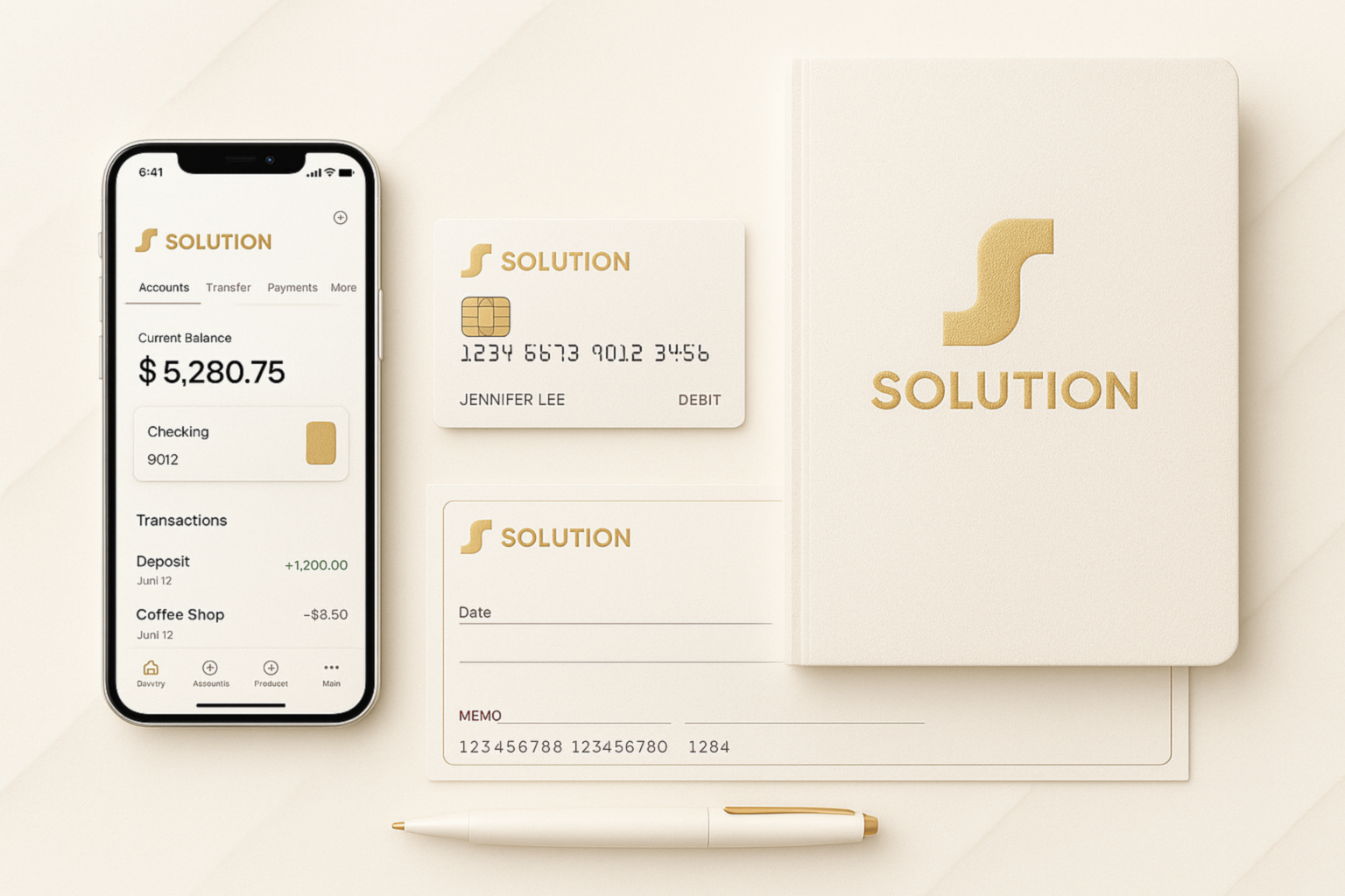 Brand Identity - Digital Bank
